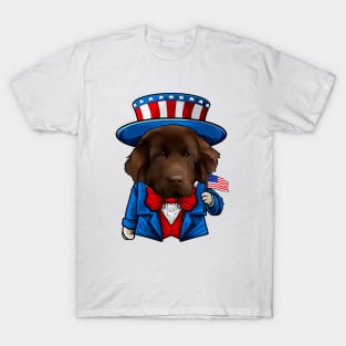 Fourth of July Newfoundland T-Shirt